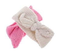 PEPLAYTAL 2pcs Newborn Headbands for Cute Bow Hair Bands Knitted Hair Accessories for Boy Girl for Birthday Parties and Everyday Wear