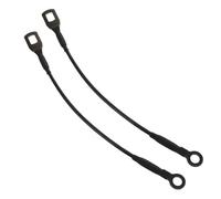 PEPLAYTAL 2pcs Pickup Truck Tailgate Support Cables with Bolts Smooth Operation Rear Lift Gate Straps for Car Trunk and Pickup Tailgate Repair Easy Installation
