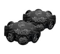 PEPLAYTAL 2pcs PP Crawdad Trap Fish Catch Basket for Eels Crayfish Loach Bottom Sinking Fishing Net with Stable Design for River and Sea Aquatic Species