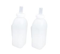 PEPLAYTAL 2pcs Soft Calf Nursing Bottle Food Grade Milk Feeder for Calves and Lambs Easy to Squeeze Design Portable for Pet Feeding and Nursing Supplies
