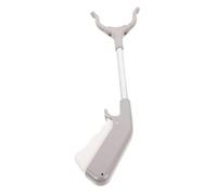 PEPLAYTAL 2pcs Stainless Steel Trash Clamps Up Reaching Tool Garbage Picker with Comfort Grip Lightweight Litter Grabber for Elderly Disabled Outdoor Cleanup