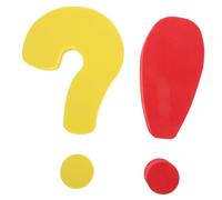 PEPLAYTAL 2pcs Weather Resistant Car Antenna Toppers with Cute Question Symbols Easy Installation Auto Exterior Accessories for Suvs Trucks and Cars