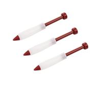 PEPLAYTAL 3 Pcs Silicone Decorating Pen for Bakery DIY Pastry Tool Food Writing and Chocolate Squeezing Pen for Cake Cookie Cream Decoration at Home