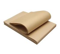 PEPLAYTAL 300 Sheets Food Wrapping Paper for Sandwiches and Fries High-Density Tear-Resistant Brown and White Meat Wraps Disposable Greaseproof Basket Liners for Bread Cheese Hamburgers