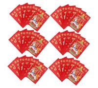 PEPLAYTAL 300pcs Horse Year Red Envelopes Chinese Year Hong Bao Lai See Cash Packets for Spring Festival Weddings Birthdays Tear Resistant Lucky Money Gifts