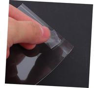 PEPLAYTAL 300Pcs Transparent Self-sealing Opp Bags Chocolate Wrapping Sleeves Candy Packaging for Jewelry Stationery Small Items