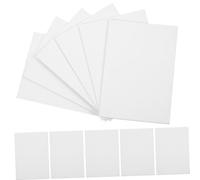 PEPLAYTAL 30Pcs Hard White Cardstock Protective Covers for Game Cards Blank Card Stock Paper for Invitations Postcards Storage and Display