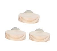 PEPLAYTAL 3pcs Bird Perches for Parrots Compact Pet Platforms Exercise Stand for Jumping Climbing for Budgies Cockatiels Birds Sturdy Design