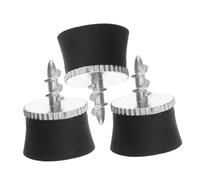 PEPLAYTAL 3pcs Golf Ball Retriever Putter Accessory with High-performance Suction Cup for Secure Pickup Portable Zinc Alloy and Plastic Design Hygienic Ball Grabber Tool for Golf Range