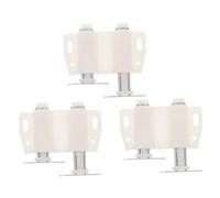 PEPLAYTAL 3pcs Push to Open Magnetic Latch for Cabinet Doors Automatic Rebounding Invisible Handle for Kitchen and Closet Touch Latch System