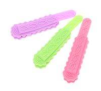 PEPLAYTAL 3pcs Silicone Bookmark Clips Soft Page Holders for Reading Lovers Gentle Pages Minimalist Design Colorful Bookmarks for Women Men Portable Reading Accessories for Home and Travel