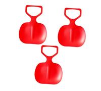PEPLAYTAL 3pcs Thickened Skiing Pads for Snow Grass Sand Board Outdoor Luge Non Slip Sleds for Boys and Winter Sports Playground Use Random Color