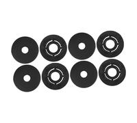 PEPLAYTAL 4pcs Abs Floor Mat Fixings for Car Carpet Pads Non-slip Mat Clips Secure Fit Compatible with Multiple Vehicle Models