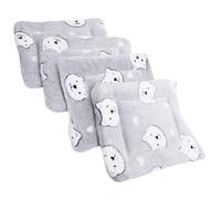 PEPLAYTAL 4pcs Guinea Pig Blanket Soft Sleeping Pad for Small Animals Warm Cage Mat