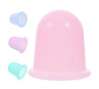 PEPLAYTAL 4pcs Silicone Cupping Cups Vacuum Massage for Facial Body Therapy Easy to Clean and for Home Use Painless Muscle Relief and Relaxation