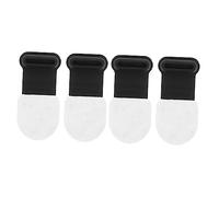 PEPLAYTAL 4pcs Silicone Type C Dust Plugs for Mobile Phones Charging Port Covers Flexible Phone Accessories for Dust Protection Compatible with Android Devices