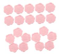 PEPLAYTAL 50pcs Heart Pattern Wax Seal Stickers Self-adhesive Heat-resistant Wedding Envelope Sealing Labels for Invitations Letters DIY Crafts Romantic Decoration