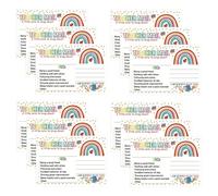 PEPLAYTAL 50Pcs Teaching Encouragement Cards for Classroom Behavior Reward Positive Conduct Recognition Cards for Teachers and Parents Promote Habits and Academic Achievement