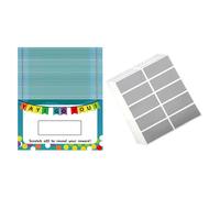 PEPLAYTAL 50sheets DIY Blank Scratch Off Cards for Classroom Prizes and Party Surprises Exciting Hidden Reveal Tickets for Student Birthday and School Supplies