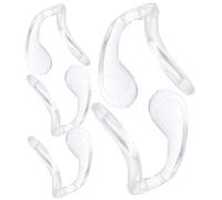 PEPLAYTAL 5Pcs Flexible Nose Pads for Glasses Replacement Comfortable Slip Eye Cushion Durable and Deform Resistant Nose Grips for Eyewear and Sunglasses