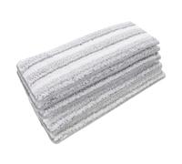 PEPLAYTAL 5Pcs Hard Bristle Microfiber Mop Pads Self Adhesive Replacement Heads for Efficient Floor Cleaning Compatible with Sprayops and Reveal Mops Suitable for Tile and Marble