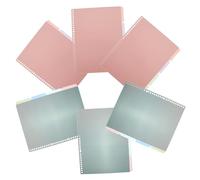 PEPLAYTAL 6 Sets Bright Color Binder Dividers with Index Classified Labels PP Material Tabs for Notebooks and Binders Convenient Page Dividers for School Office and Home Organization