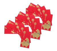 PEPLAYTAL 60pcs Chinese Year Red Envelopes Horse-Themed Lucky Money Pockets for Spring Festival and Special Occasions Symbolic Prosperity Design Ample Storage for Cash and Cards