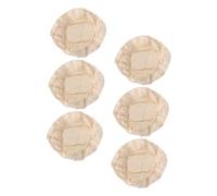 PEPLAYTAL 6pcs Bread Proofing Basket Cloth Liners Breathable Dough Covers for Sourdough Fermentation Fabric Baking Supplies for Home and Professional Bakers