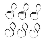 PEPLAYTAL 6pcs Stroller Safety Belt Wrist Strap Carabiner for Stroller Leash Quick Release Strap for Use