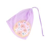 PEPLAYTAL 6pcs Washable Bamboo Fabric Galactorrhea Nursing Pads Ultra Absorbent Leakproof Inserts for Breastfeeding Protection Soft and Comfortable for Moms