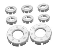 PEPLAYTAL 8PCS Bicycle Spoke Wrench Tool Rim Truing Kit for Cycling Wheels Repair Lightweight and Bike Spoke Key for Adjusting Wheel Tension Road and Mountain Bikes