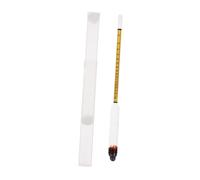 PEPLAYTAL Accurate Alcohol Hydrometer with Yellow Scale for Precise Spirit Measurement Lightweight and Alcohol for Home Brewing and Mead Testing