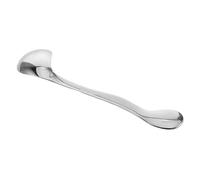 PEPLAYTAL Adaptive Curved Handle Spoon for Seniors and Disabled Deep Spoon Head with Comfortable Long Grip for Hand Tremor Support and Independent Eating Right-Handed Feeding Aid