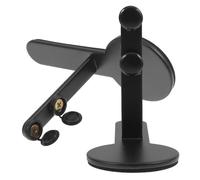 PEPLAYTAL Adjustable Height Pegboard Desk Mount Stand Stable Tabletop Pegboard Display Support Easy Installation Office and Workshop Organization