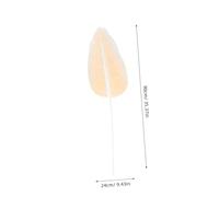 PEPLAYTAL Artificial Banana Leaf Canna Plant Adornment Faux Leaves Decoration for Hawaiian Party Wedding Home Office DIY Craft Wall Decor