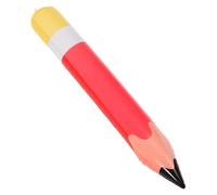 PEPLAYTAL Back To School Inflatable Pencil Balloon Red PVC Blow Up Decoration for Classroom Party and Photo Props for Creating Fun Atmosphere
