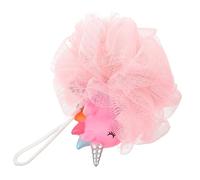 PEPLAYTAL Bath Loofah for Cute Unicorn Design Exfoliating Shower Pouf for Lightweight and Quick Drying for Present for Birthdays and Holidays