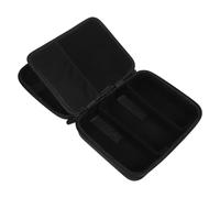 PEPLAYTAL Black Insulin Vial Storage Box for Diabetic Supplies Travel Organizer with Multiple Compartments Compact Medication Cooler Bag for Insulin Pens and Meters Portable Diabetes Storage