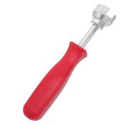 PEPLAYTAL Brake Spring Washer Tool with Precision Hook Red Brake Shoe Spring Compressor Fit for Rear Wheel Car Repair