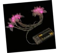 PEPLAYTAL Butterfly String Lights Battery Powered Colorful Decorative Fairy Lamp for Party Home Bar Shopping Mall Ambiance