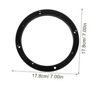 PEPLAYTAL Car Speaker Adapter Spacer Ring Plastic Lightweight Speaker Accessories for Easy Installation Enhance Sound Quality