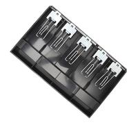 PEPLAYTAL Cash Register Insert Tray with Bill and Coin Compartments Sturdy Cash Drawer Organizer for Business Home and Commercial Use
