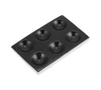 PEPLAYTAL Ceramic Reaction Plate Chemical Experiment Board with High Light Transmittance for Qualitative Analysis Colorimetric Tube Electrolytic Cell Laboratory Use