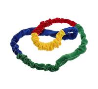 PEPLAYTAL Colorful Cooperative Stretchy Band High Elasticity Outdoor Sports Rope for Dynamic Movement Group Activities Enhances Motor Coordination Lightweight Design