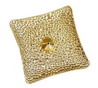 PEPLAYTAL Copper Incense Stick Holder Base Sturdy Metal Burner for Aromatherapy Home Decor Bedroom Living Office Use