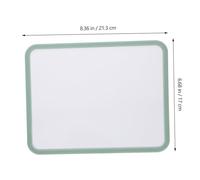 PEPLAYTAL Detachable Hanging Rope Magnetic Surface Dry Erase Whiteboard Small Double-Sided Writing Board for Home Office Classroom with Easy Erasing and Photo Memo Display