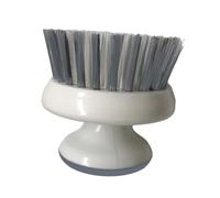 PEPLAYTAL Dish Scrubber Brush with Handle for Kitchen Cookware Cleaning Bristles for Pots Pans Bathroom and Bbq Surface Scrubbing Lightweight and Ergonomic Design