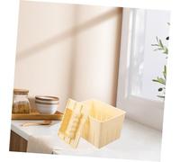 PEPLAYTAL DIY Homemade Tofu Making Mold Box with Smooth Surface and Polished Edges Practical Vegan Tofu Press for Home Use Easy to Clean Mould Gift for Cooking Enthusiasts
