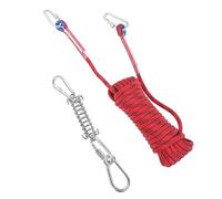 PEPLAYTAL Dog Camp Gear Pet Dog Tie Out Cable Camping Chain Outdoor Puppy Walking Chain Leads for