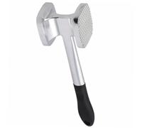 PEPLAYTAL Double-Sided Aluminum Meat Pounder Mallet with Ergonomic Grip Heavy-Duty Steak Hammer for Tenderizing Beef Poultry and Pork Practical Kitchen Tool for Home and Restaurant Use